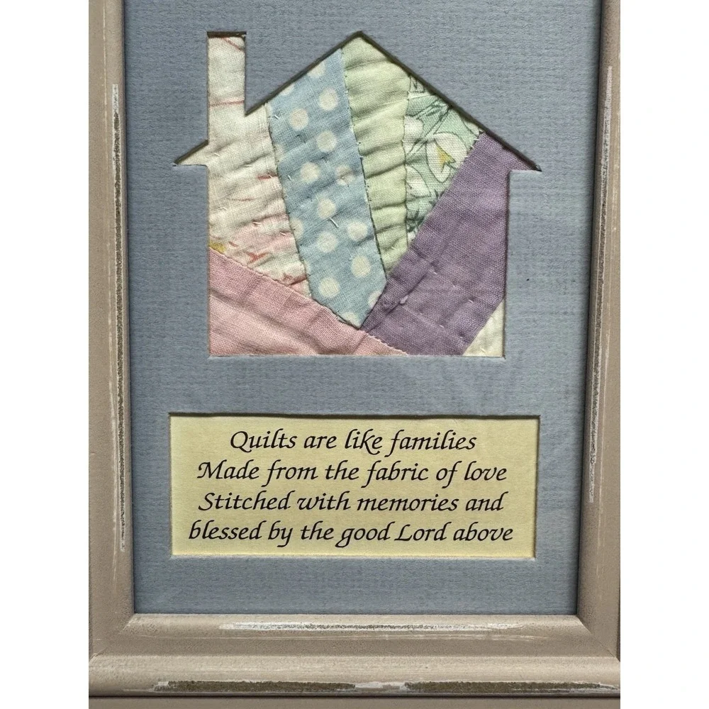 N/A framed quilt